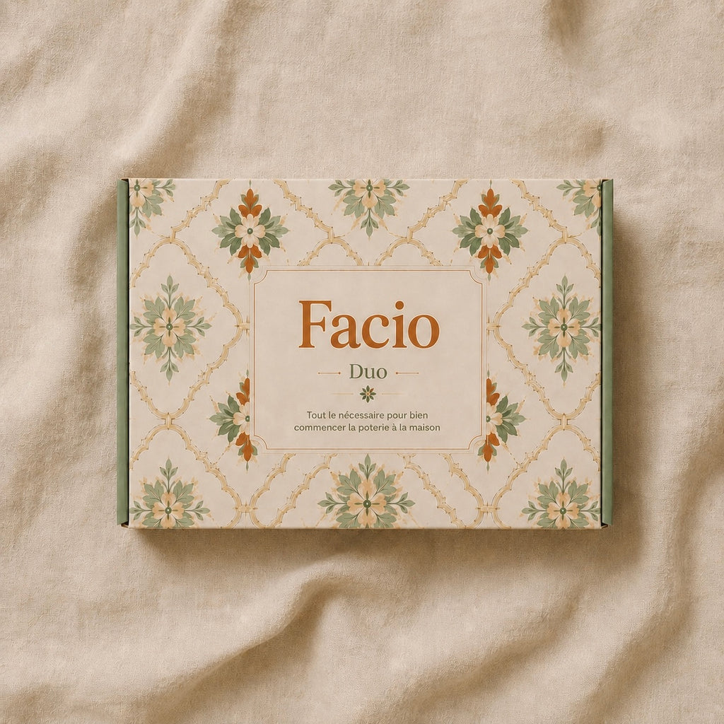 Kit de poterie Facio Duo