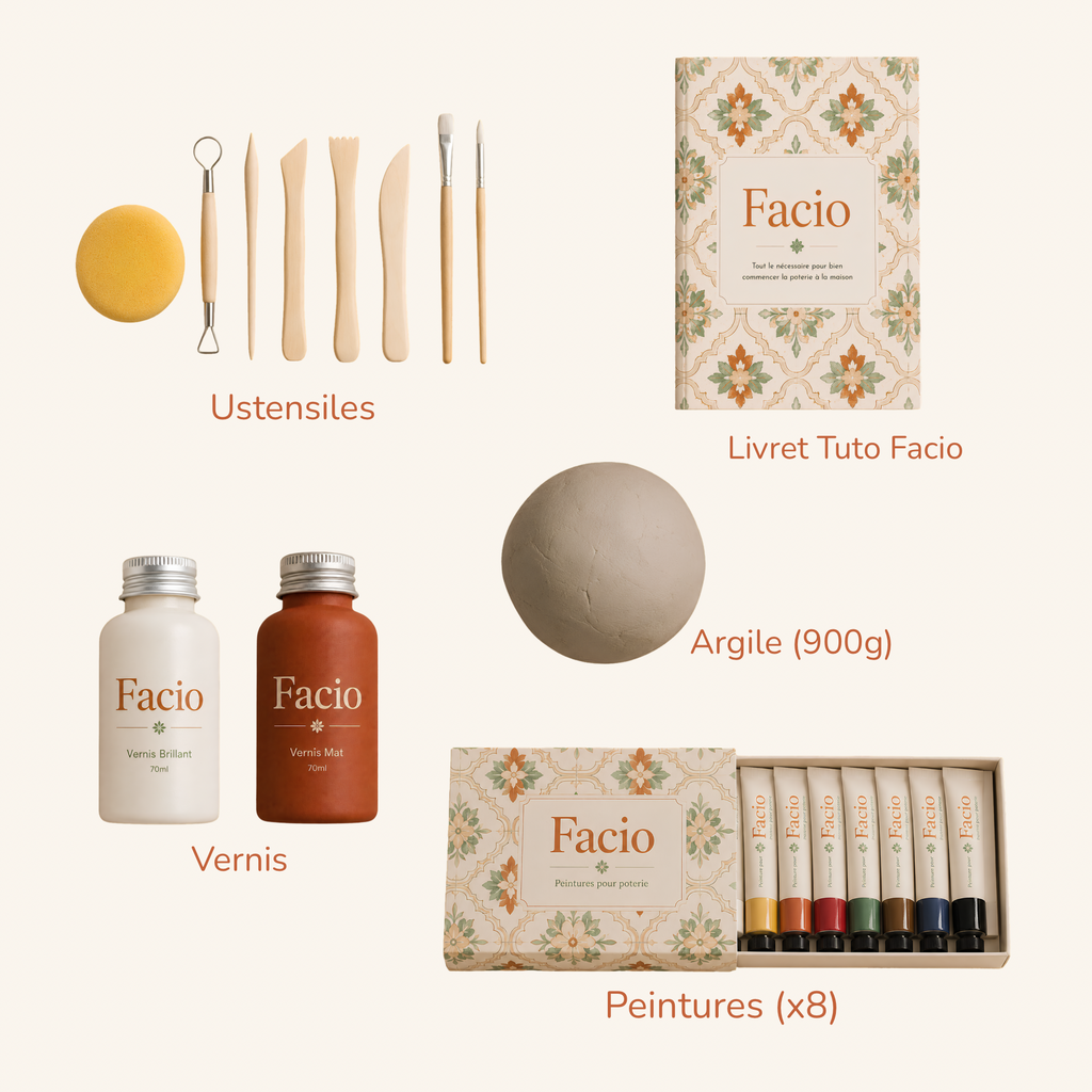 Kit de poterie Facio Solo